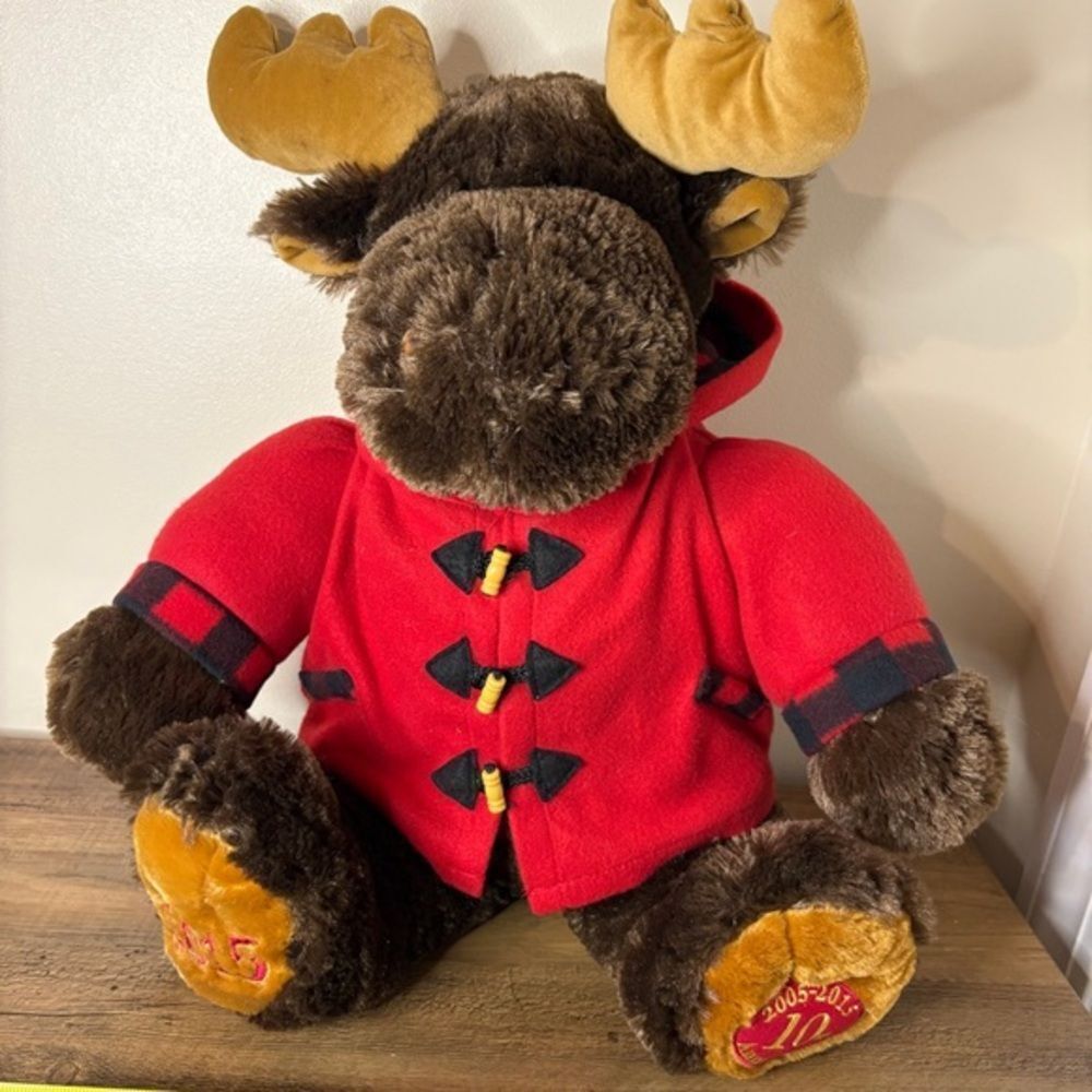 Sears Roebuck Co. Dan Dee Cuddly Classics Large Plush Stuffed Animal Moose 2015